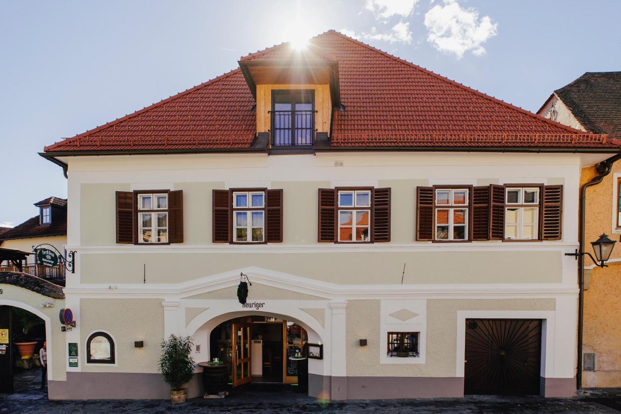 Hotel Weingut Ferdl Denk Weissenkirchen in der Wachau Esterno foto